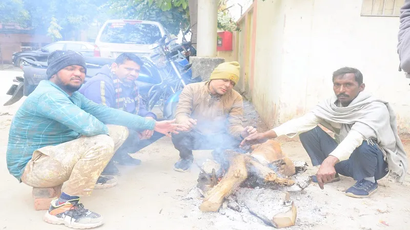 मुरादाबाद:  सीजन का सबसे ठंडा दिन रहा गुरुवार, न्यूनतम तापमान 4 डिग्री