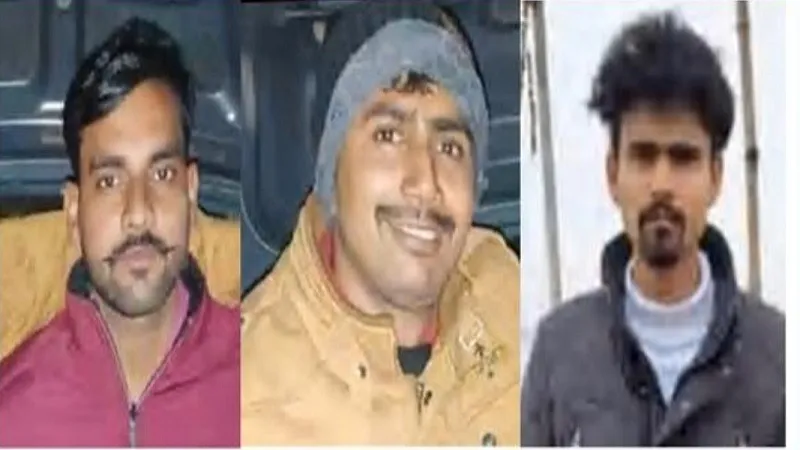 बिजनौर: गन्ना लदी ट्रैक्टर-ट्राली में घुसी कार, तीन दोस्तों की मौत