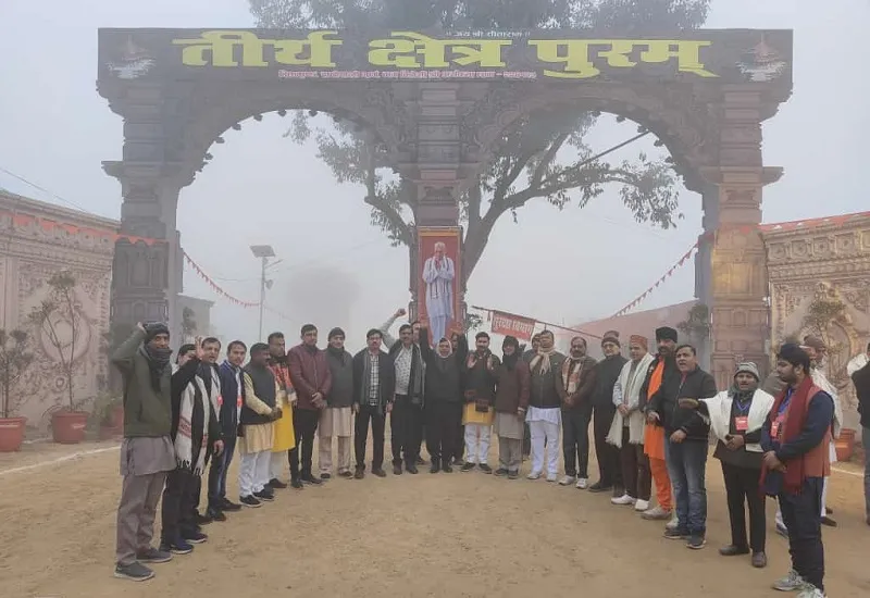 रामपुर: अयोध्या में राम मंदिर देखकर दिल हुआ गदगद मन को मिली शांति