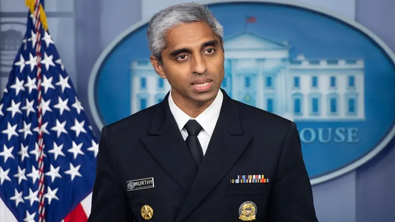 WHO बोर्ड में नियुक्ति के लिए अमेरिका के सर्जन जनरल विवेक मूर्ति का नाम सीनेट को भेजा 