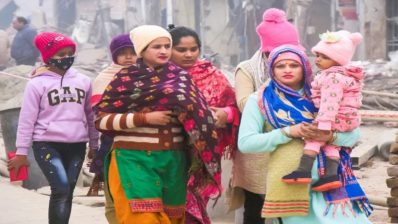  मुरादाबाद : शीतलहर से ठिठुरे लोग, धूप से मिली फौरी राहत