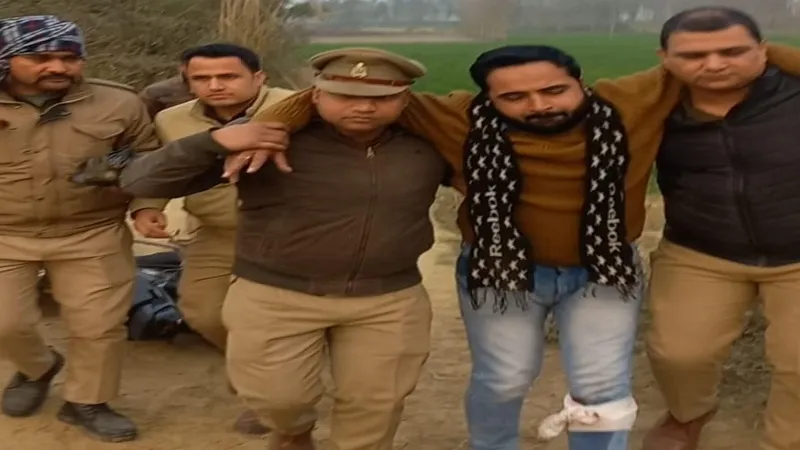 रामपुर: पुलिस ने मुठभेड़ के दौरान गौ तस्कर के पैर में मारी गोली, भर्ती