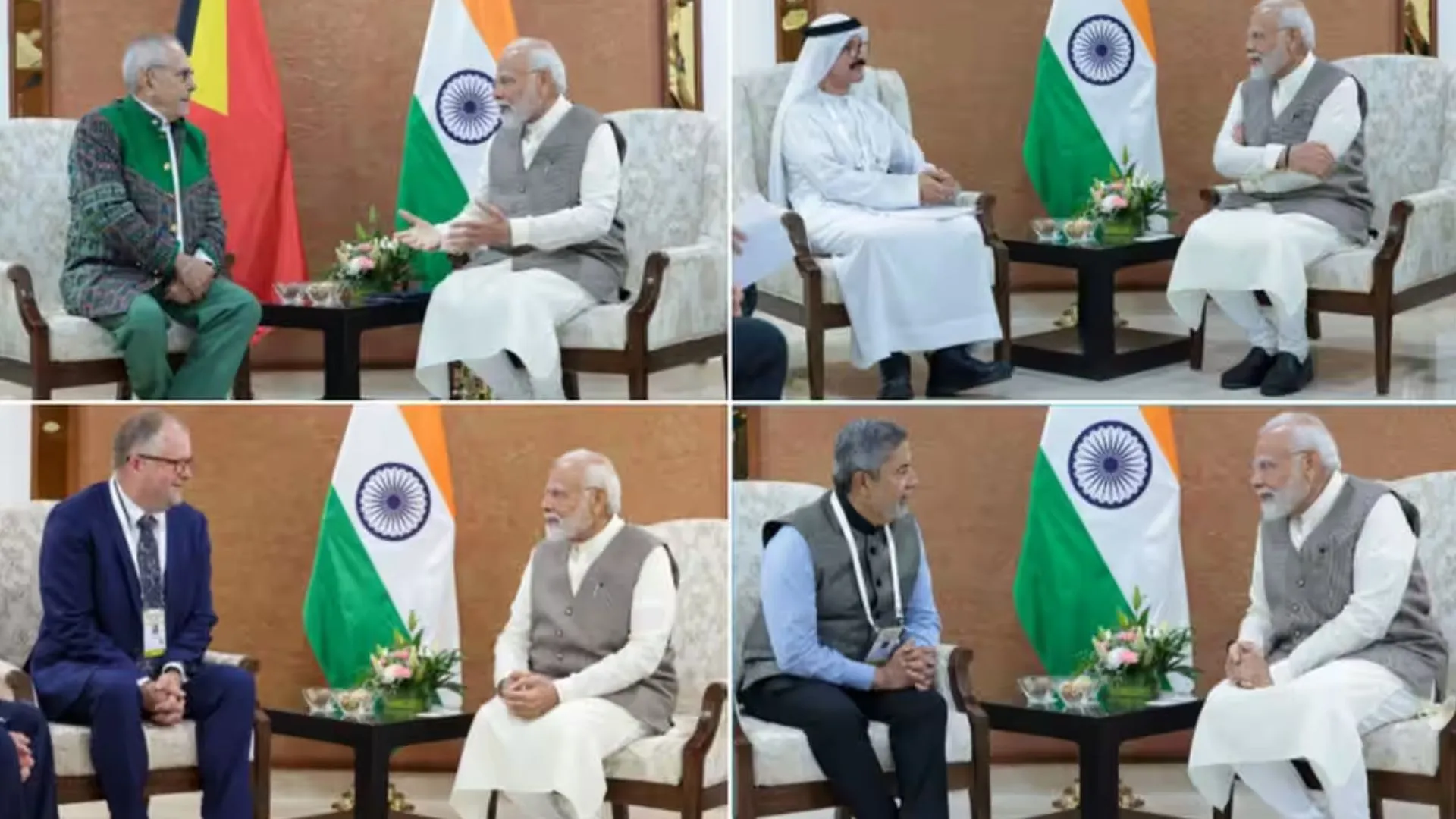 पीएम मोदी ने विभिन्न कंपनियों के शीर्ष अधिकारियों से की मुलाकात, वाहन विनिर्माण और अन्य मुद्दों पर चर्चा 