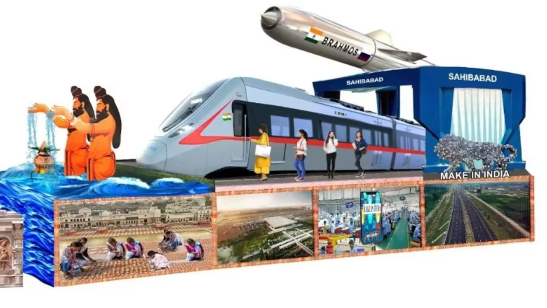 गणतंत्र दिवस परेड:  UP की झांकी में नमो भारत बनेगी आकर्षण का केंद्र, NCRTC की सफलता की दिखेगी झलक