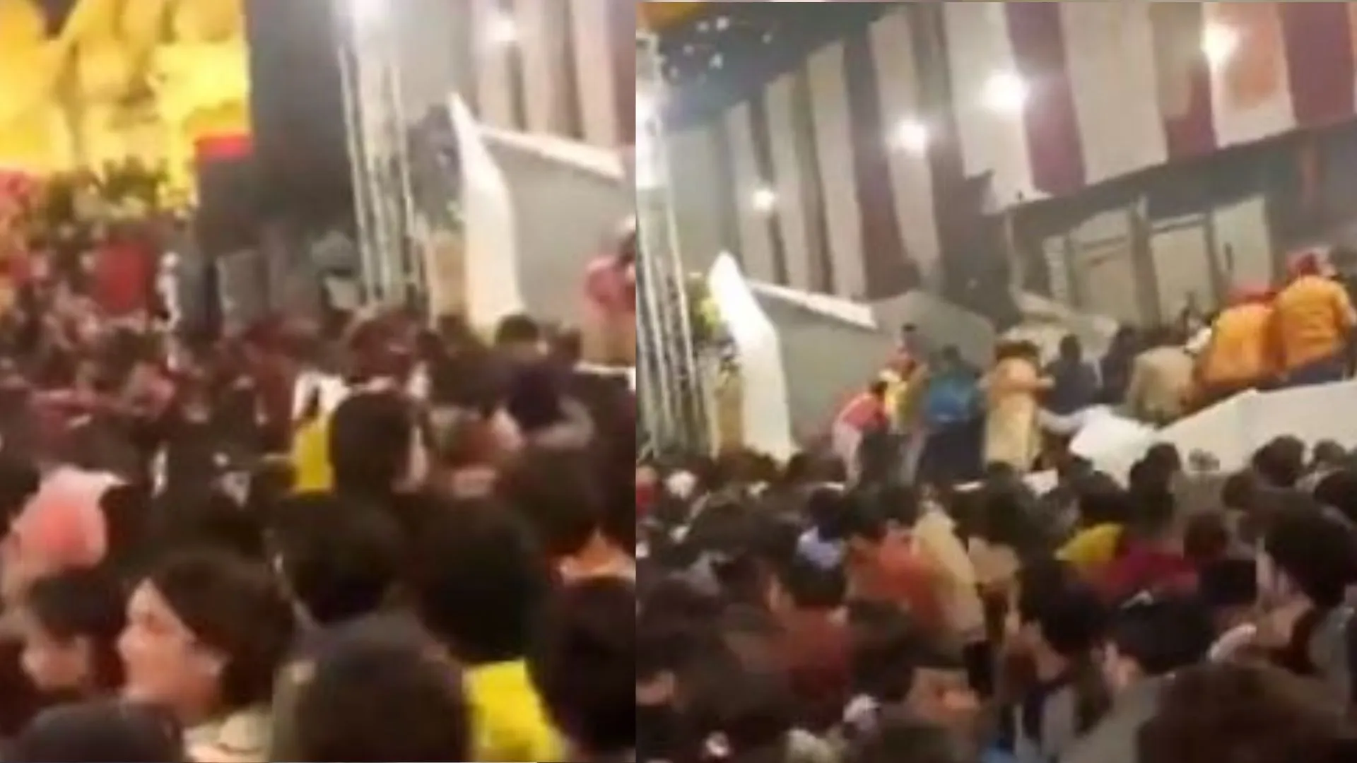 दिल्ली: कालकाजी मंदिर में माता के जागरण के दौरान स्टेज गिरा, भगदड़ में एक की मौत, 17 घायल