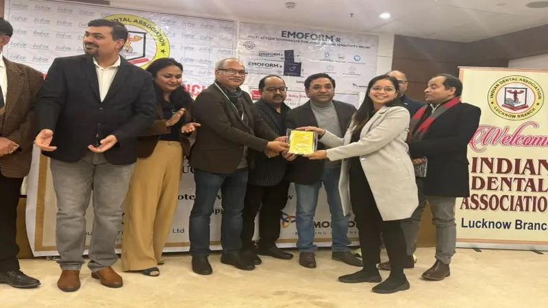 इंडियन डेंटल एसोसिएशन लखनऊ के अध्यक्ष बने डॉ संजीव, डॉ प्रज्ञा बनी संयुक्त सचिव