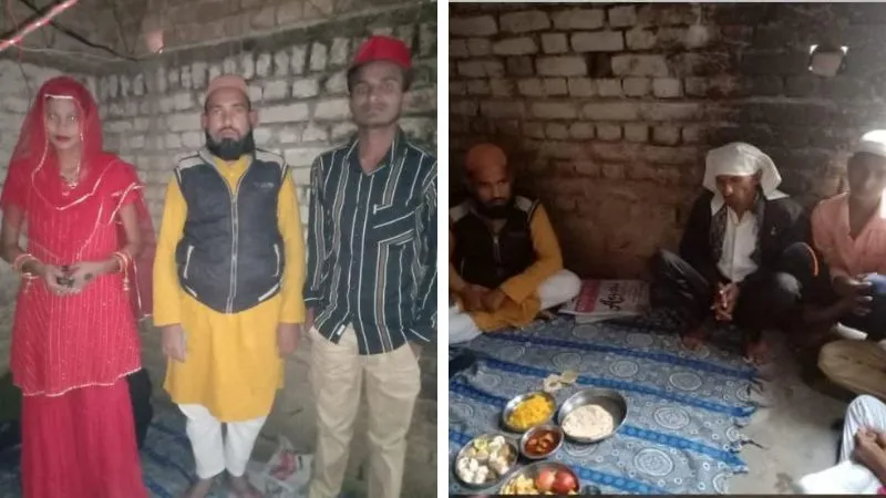 UP के Hamirpur में मौलाना ने हिंदू महिला का कराया धर्म परिवर्तन… मुस्लिम युवक से निकाह कराने का वीडियो Social Media में वायरल