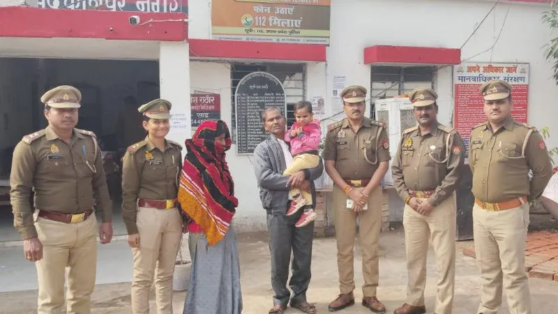 Kanpur के साढ़ से अपहृत बच्ची के साथ अपहर्ता गिरफ्तार… अगवा करने के बाद भागी थी जयपुर, इस तरह करती थी कॉल