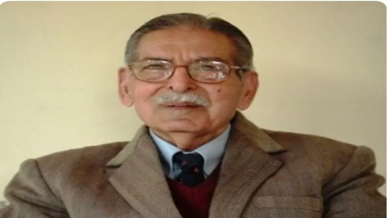 लखनऊ : पंचतत्व में विलीन हुए पद्मश्री डॉ. नित्यानंद, अंतिम विदाई देने पहुंचे सैकड़ों लोग