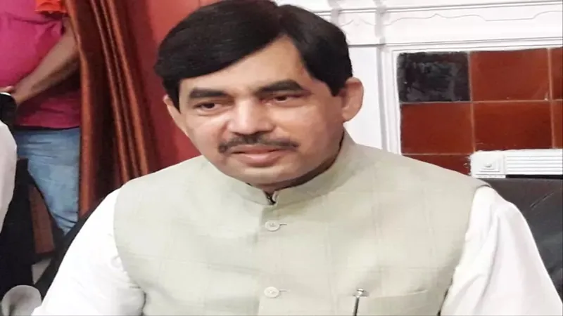 बलिया में बोले शाहनवाज हुसैन- भाजपा और आरएसएस पर बयानबाजी में विपक्ष 'राम' के भी खिलाफ