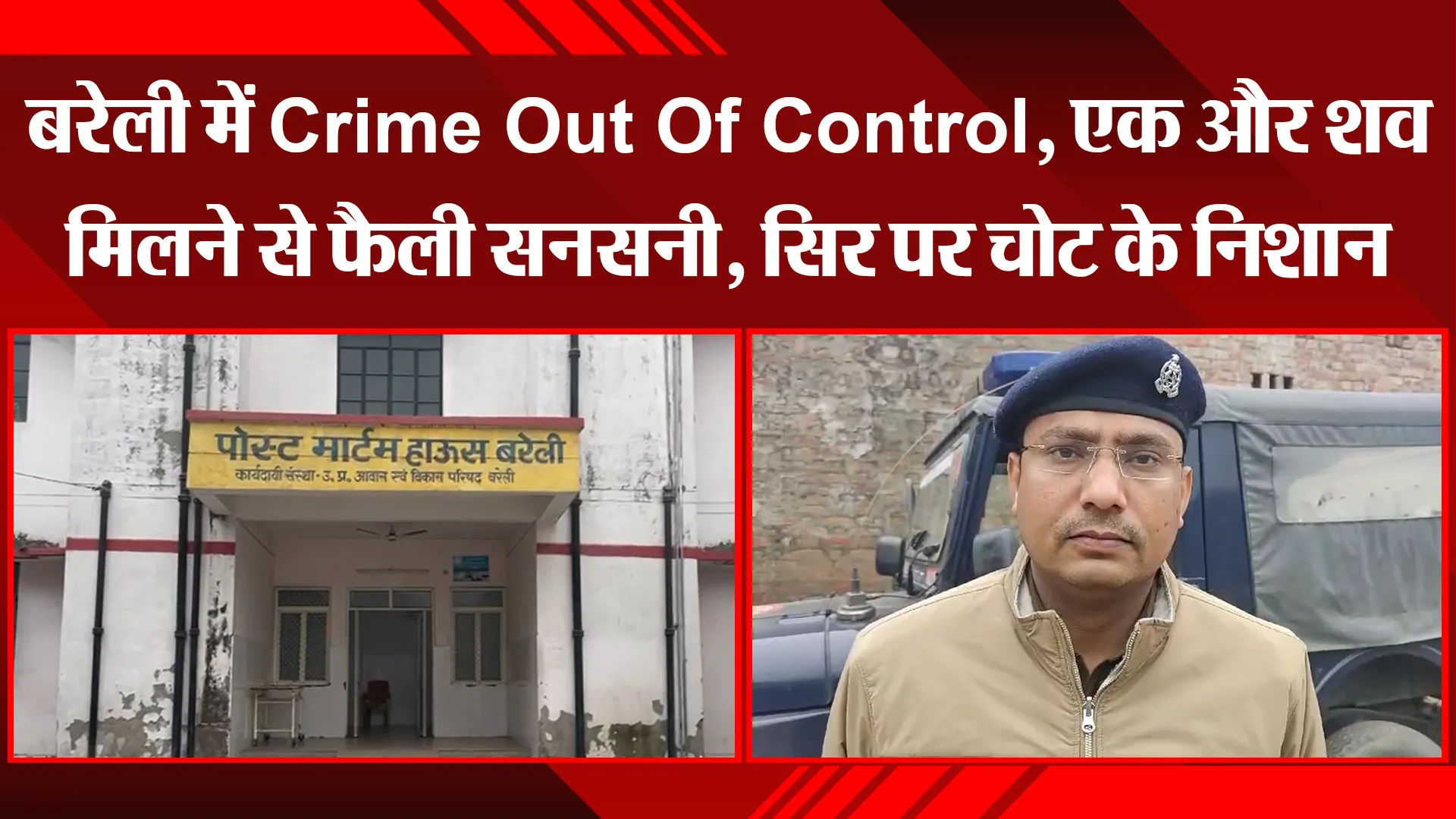 बरेली में Crime Out Of Control, एक और शव मिलने से फैली सनसनी, सिर पर चोट के निशान 