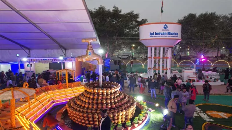 प्रयागराज: प्राण प्रतिष्ठा कार्यक्रम के लिए जल जीवन मिशन के पंडाल में हुई भव्य व्यवस्था, जनता यहां से देखेगी Live प्रसारण