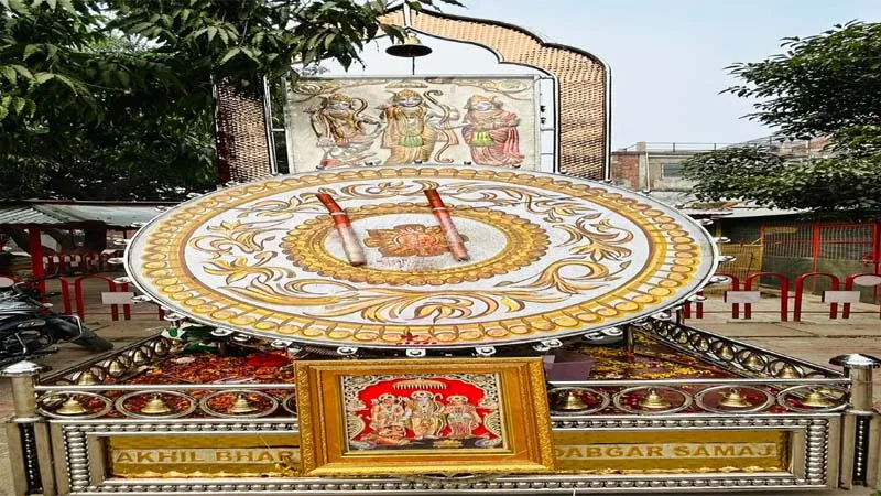 अयोध्या: रामनगरी पहुंचा 500 किलो का विशाल नगाड़ा, इन गजब की खूबियों से है लैस!, जानिये कहां होगा स्थापित?