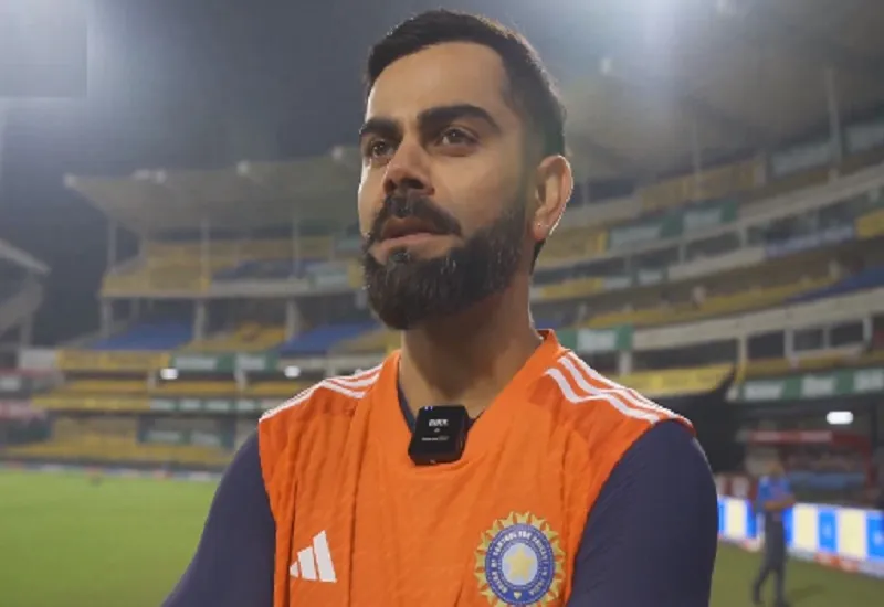 VIDEO : विराट-जोकोविच के बीच कैसे शुरू हुई थी बातचीत? किंग कोहली ने बताई कहानी