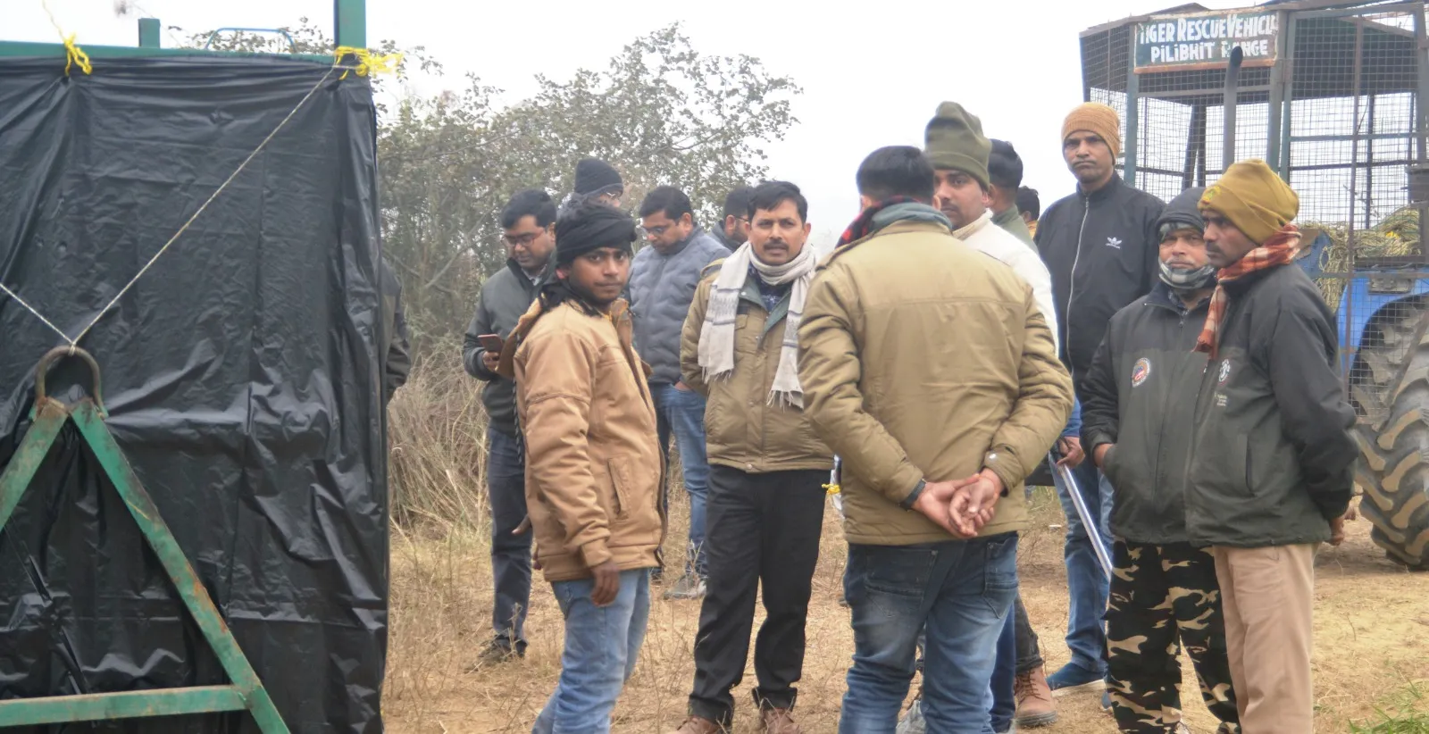 पीलीभीत: पीटीआर के इतिहास में पहली बार बाघिन पिजड़े में हुई कैद, पहले 14 बाघों को ट्रैंक्यूलाइज कर किया गया था रेस्क्यू