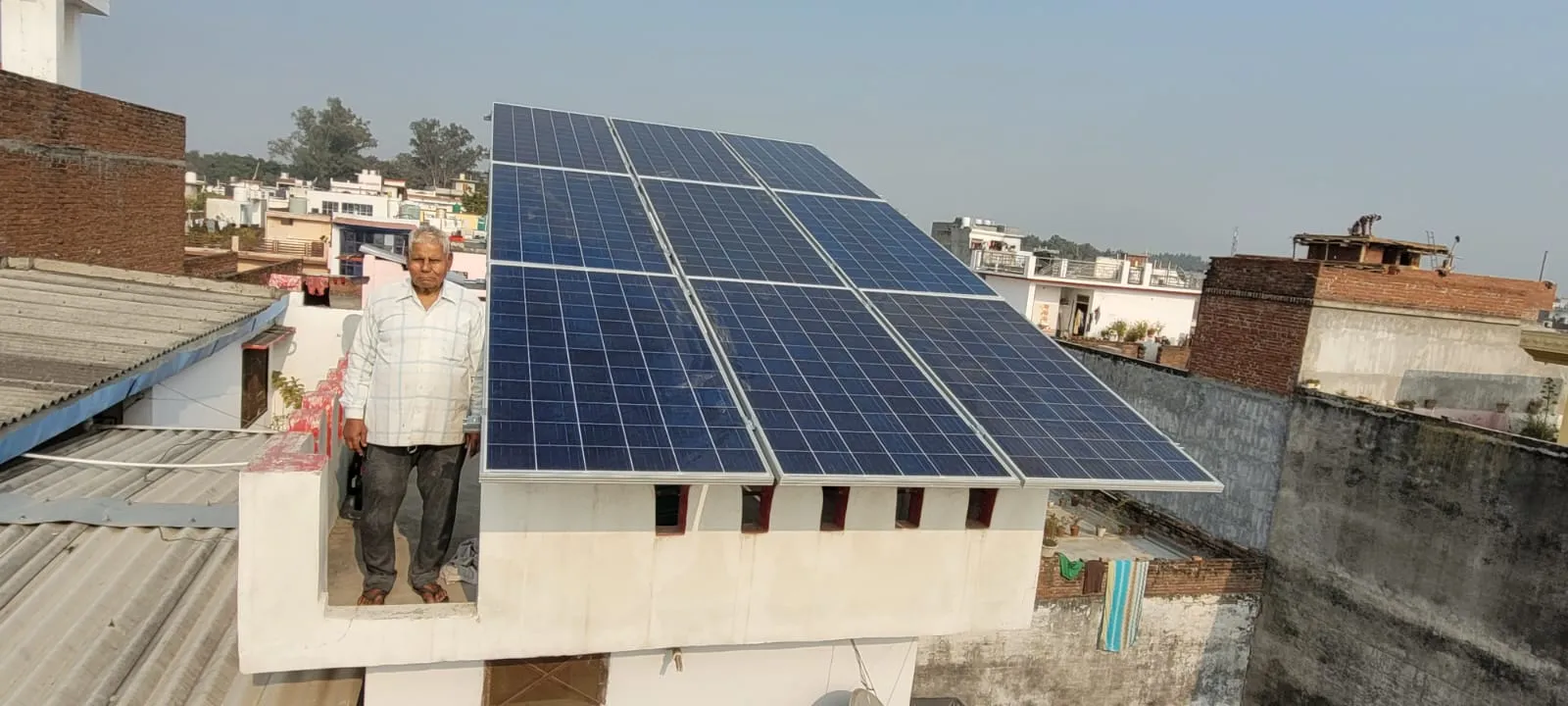 लखीमपुर-खीरी: तीन साल में 34 लोगों ने अपने घरों में स्थापित कराया रूफटॉप सोलर पैनल, बिजली बिल की होगी बचत