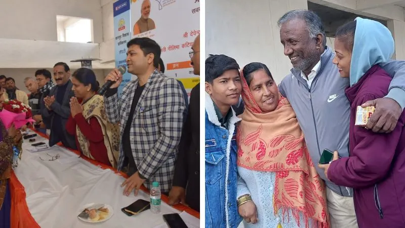 कानपुर: घर पाकर सपना हुआ पूरा; 1156 भवनों का लॉटरी के जरिये हुआ आवंटन, लाभार्थियों के चेहरे खुशी से चमके...
