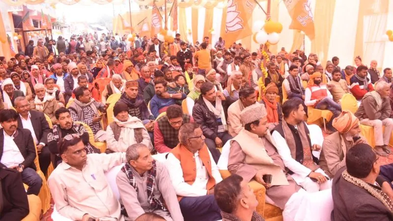 उन्नाव में कैबिनेट मंत्री 2