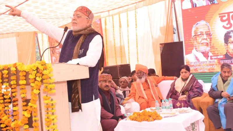 उन्नाव: कैबिनेट मंत्री सुरेश खन्ना बोले- 'राजनीति में बड़े-बड़े समझौते होते हैं, नीतीश के आने से NDA गठबंधन को मिलेगी मजबूती'