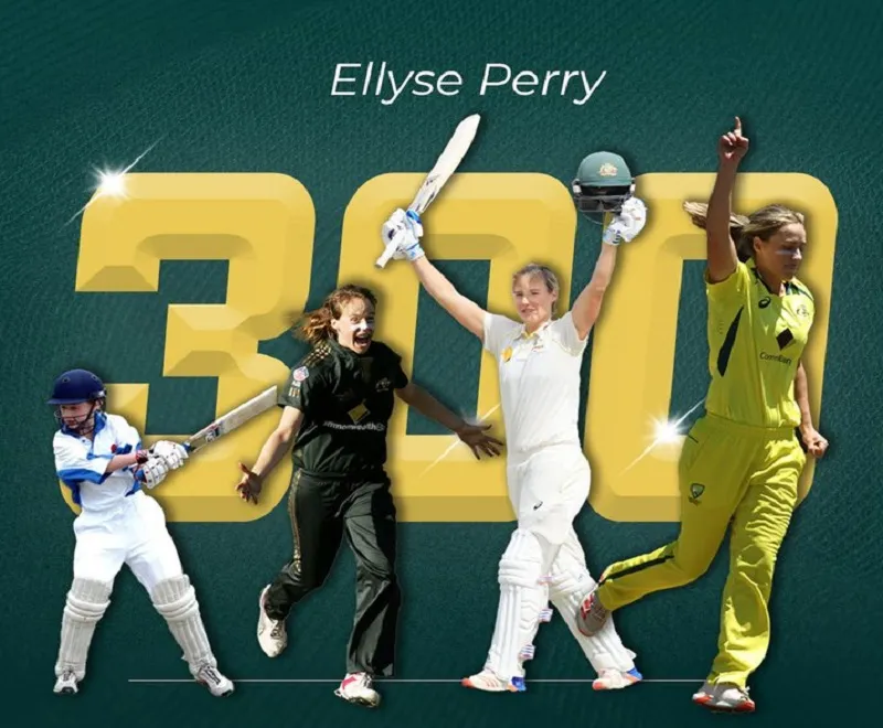 क्रिकेट ऑस्ट्रेलिया ने 300 अंतरराष्ट्रीय मैच के लिए एलिस पैरी को दी बधाई, कहा- वह सबसे बेहतरीन ऑलराउंडर में से एक  