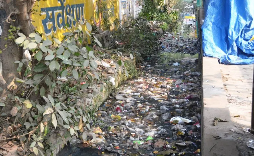 पीलीभीत: गंदगी से पट चुके शहर के नाले, सो रहे स्वच्छता के रखवाले