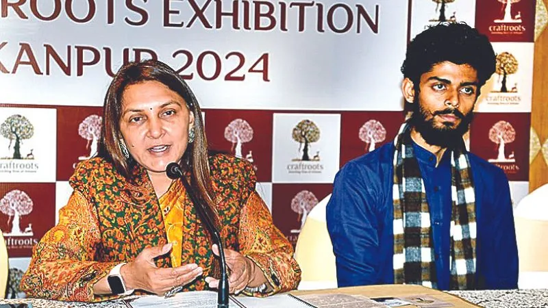Kanpur: लाजपत भवन में क्राफ्टरूट प्रदर्शनी; 17 राज्यों के हस्तशिल्पी लगाएंगे स्टॉल... लेदर, कपड़े व कॉस्मैटिक उत्पाद होंगे शामिल....