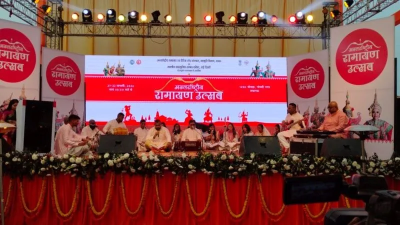 लखनऊ में हुई थाईलैंड की रामलीला, मॉरीशस के रामायण मंडली ने गाया सोहर 