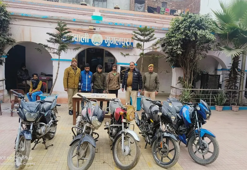 मुरादाबाद : सीसीटीवी फुटेज की मदद से बाइक चोर गिरफ्तार, तमंचा-कारतूस भी बरामद