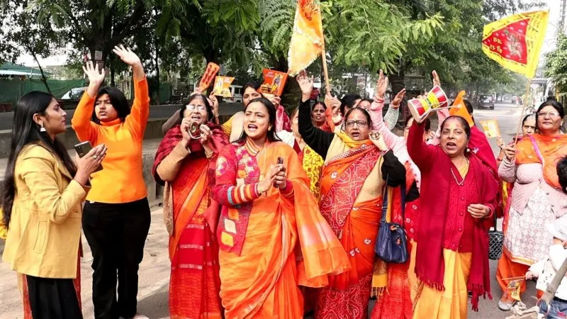 रामलला के प्राण प्रतिष्ठा को लेकर राममय हुआ लखनऊ, भंडारे-शोभा यात्रा का आयोजन (4)