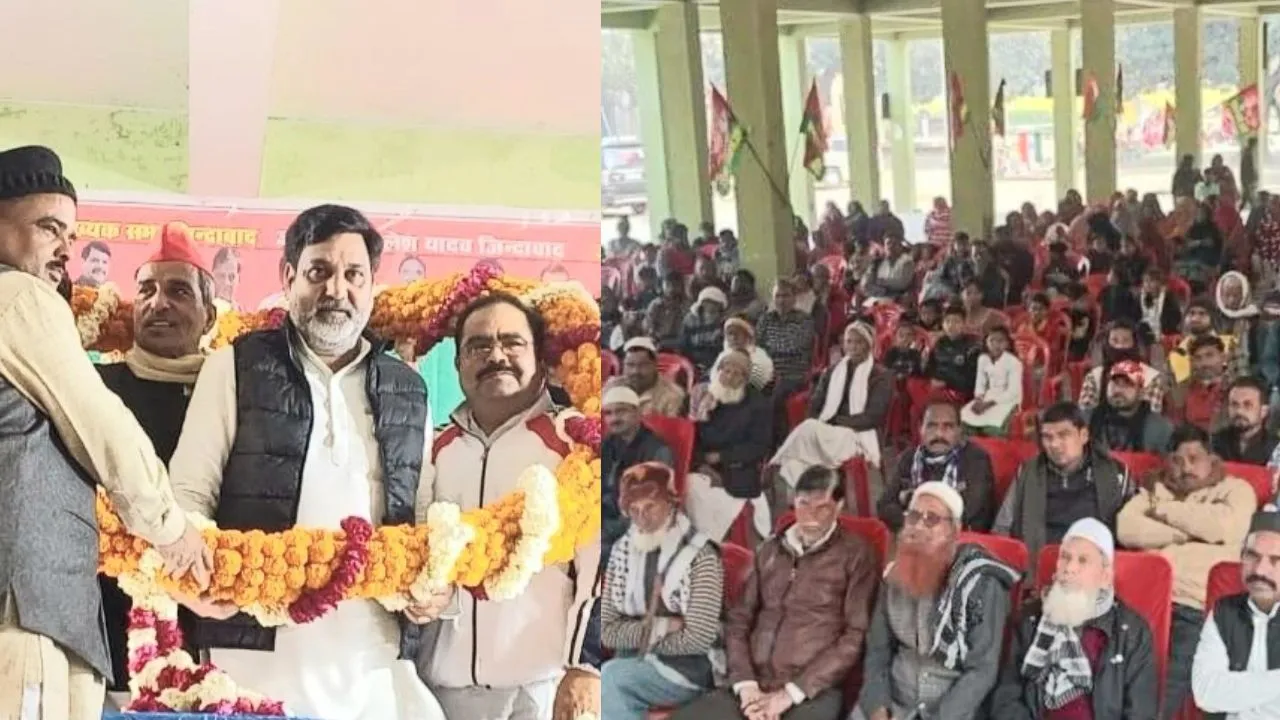 लखनऊ सपा के PDA पखवाड़ा की हुई शुरुआत (1)