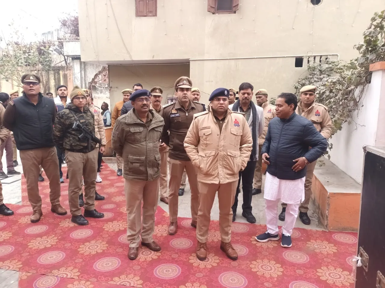 संभल में सुरक्षा के कड़े इंतजाम