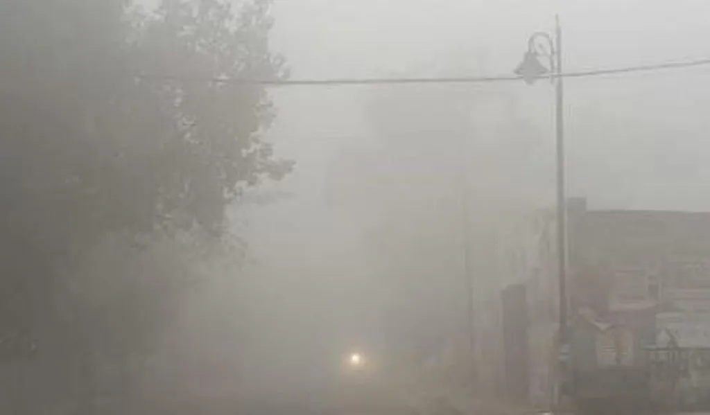 बरेली: दिन में भी छाया घना कोहरा, दो दिन शीतलहर का अलर्ट