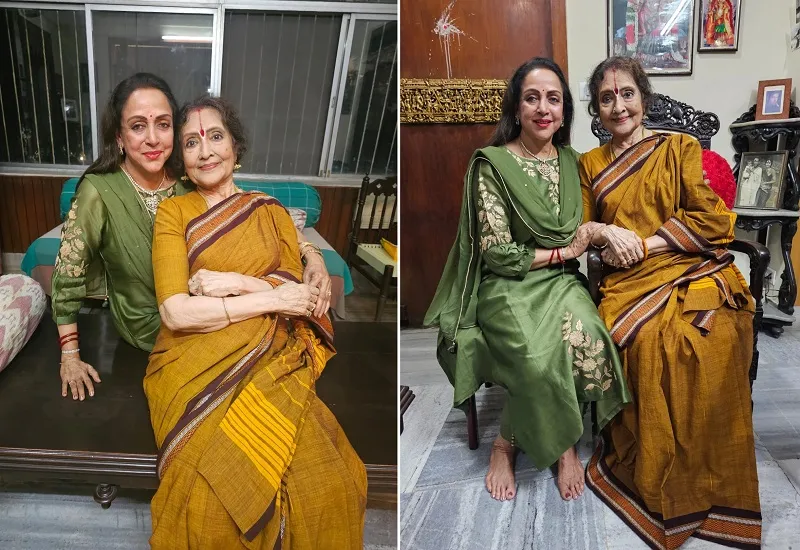 PHOTOS : हेमा मालिनी ने वैजयंती माला को पद्म विभूषण दिए जाने पर दी बधाई, बोलीं- मैं उनकी फिल्में देखकर बड़ी हुई हूं...