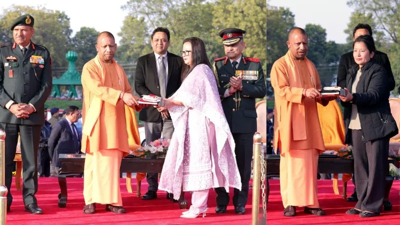 'किरांति शौर्य समारोह' में शामिल हुए सीएम योगी (3)