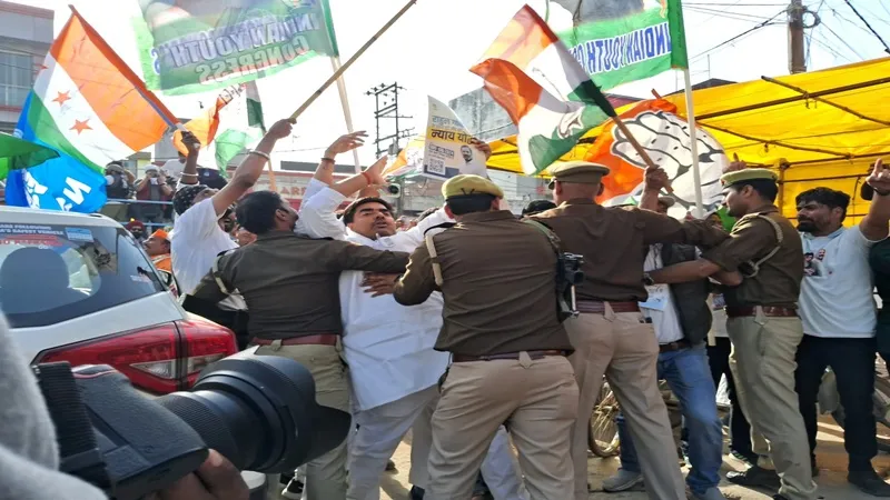 रायबरेली: राहुल की भारत जोड़ो न्याय यात्रा में भिड़े भाजपाई और कांग्रेसी, अफसरों के छूटे पसीने