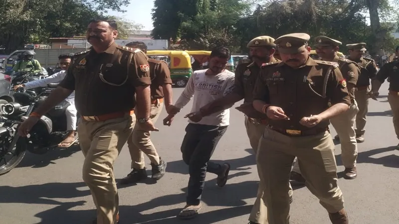 लखनऊ: रोजी-रोटी छिनी तो जान देने पहुंचा युवक, विधानसभा के गेट पर किया आत्मदाह का प्रयास