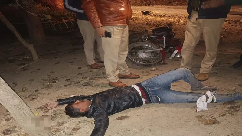 सुलतानपुर: पुलिस मुठभेड़ में बदमाश के पैर में लगी गोली, गिरफ्तार 