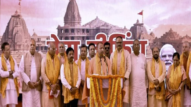 कल चार घंटे रामनगरी में रहेगी योगी सरकार, 10 लग्जरी बसों से आएंगे सभी मंत्री और विधायक