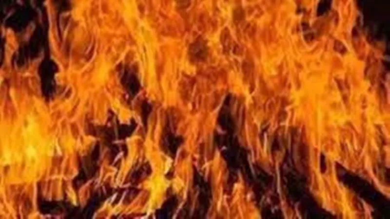 हरदोई: जिला पंचायत अध्यक्ष के घर लगी आग, दमकल कर्मियों ने पाया काबू