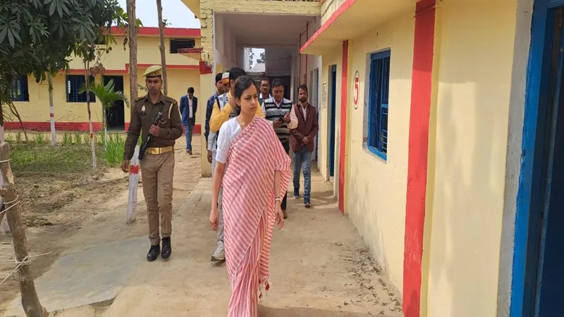 श्रावस्ती: जिलाधिकारी ने परीक्षा केन्द्रों का औचक निरीक्षण कर, बोर्ड परीक्षाओं का लिया जायजा