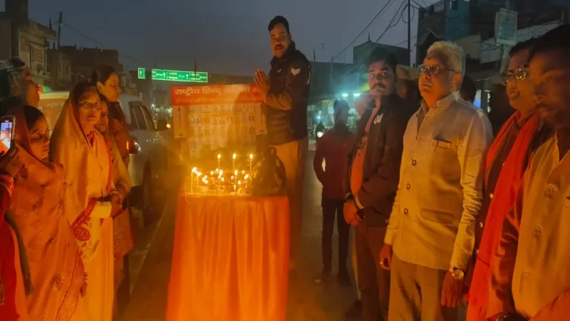 बहराइच में बोले नगर पंचायत अध्यक्ष-जवानों से सुरक्षित है हमारा देश 