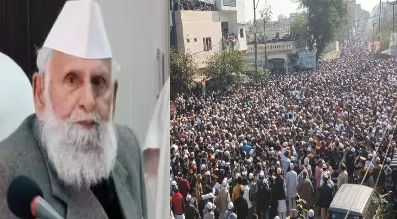 संभल: सांसद बर्क के जनाजे में उमड़ा जनसैलाब, किया सुपुर्दे खाक