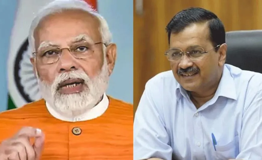 'PM मोदी ने तमाशा करने के मकसद से केजरीवाल के घर भेजी पुलिस', AAP ने लगाया आरोप