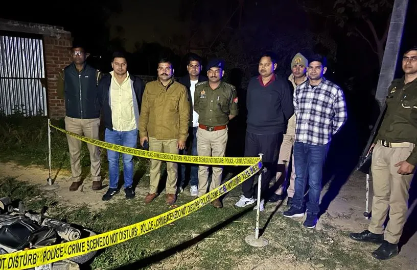 फिरोजाबाद: पुलिस मुठभेड़ में शिवा के पैर में लगी गोली, साथी शिवम भी गिरफ्तार