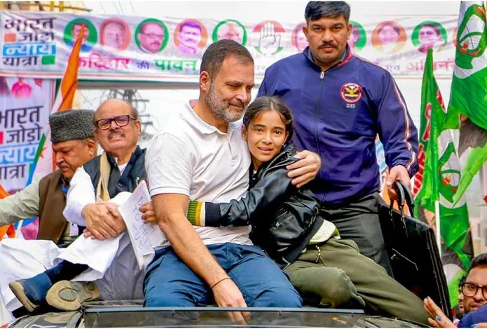 राहुल गांधी की ‘भारत जोड़ो न्याय यात्रा’ पश्चिम बंगाल के मुर्शिदाबाद जिले में पहुंची, यात्रा का पहला चरण पूरा