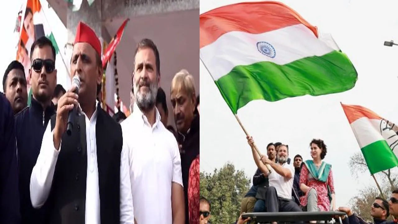 आगरा: मोहब्बत के शहर में एक साथ दिखे यूपी के लड़के, अखिलेश बोले- भविष्य में लोकतंत्र-संविधान को बचाने की चुनौती