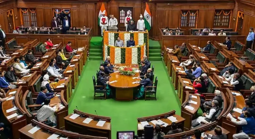 दिल्ली विधानसभा: BJP के सात विधायकों को बजट सत्र से किया गया निलंबित, LG के अभिभाषण में डाल रहे थे बाधा 