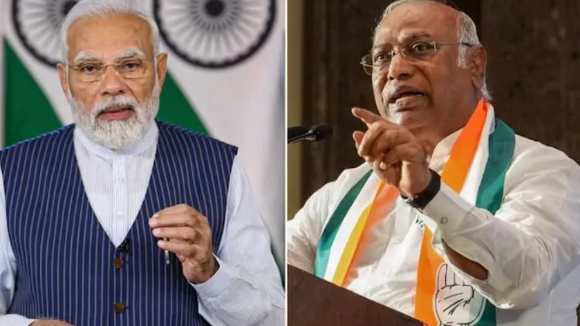 खड़गे का मोदी पर कड़ा प्रहार, कहा- सबका साथ, सबका विकास के नारे ने कर दिया सबका सत्यानाश, विपक्ष को डराकर करना चाहते हैं राज 