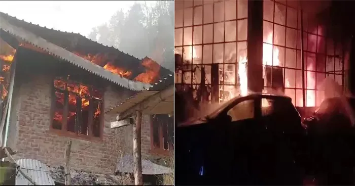 शिमला: आईएसबीटी बस अड्डे व ठियोग में भीषण आग, कई लाख की संपति नष्ट