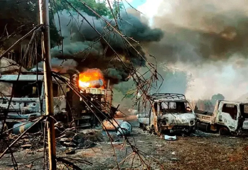 म्यांमार हिंसक हमलों में करीब छह महीनों के भीतर कुल 520 की मौत 